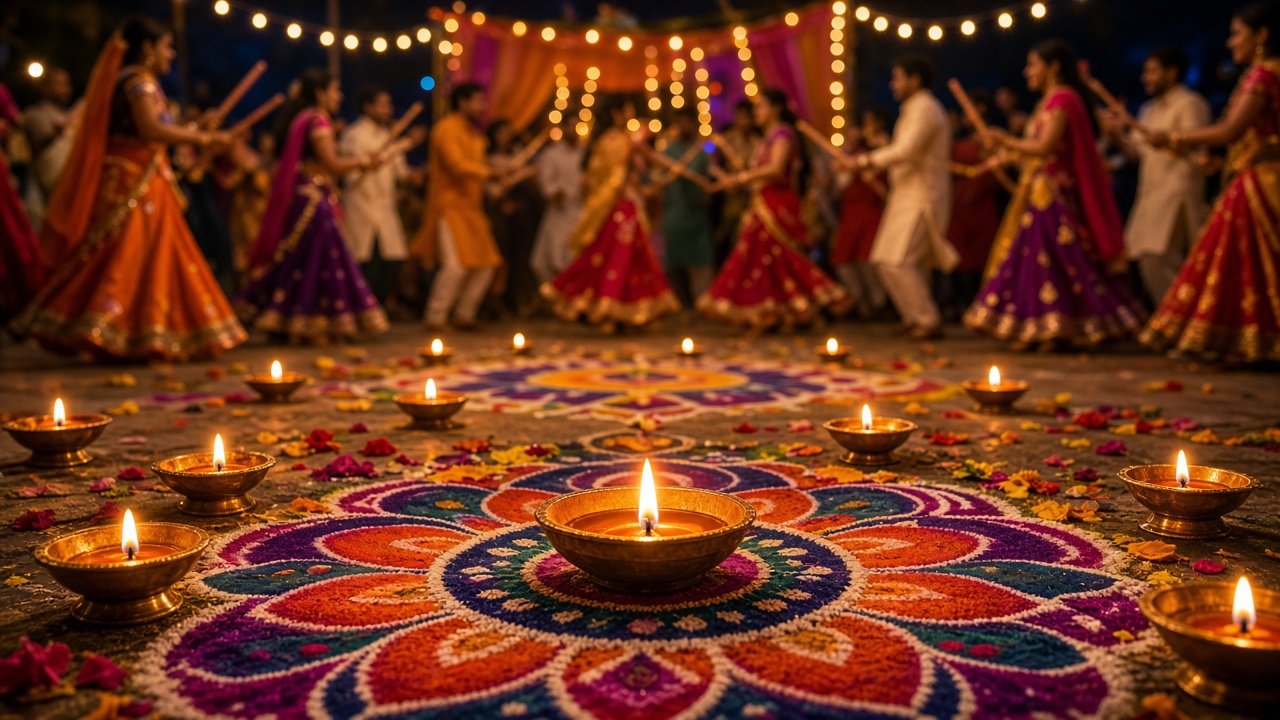 Jainam Navratri celebration